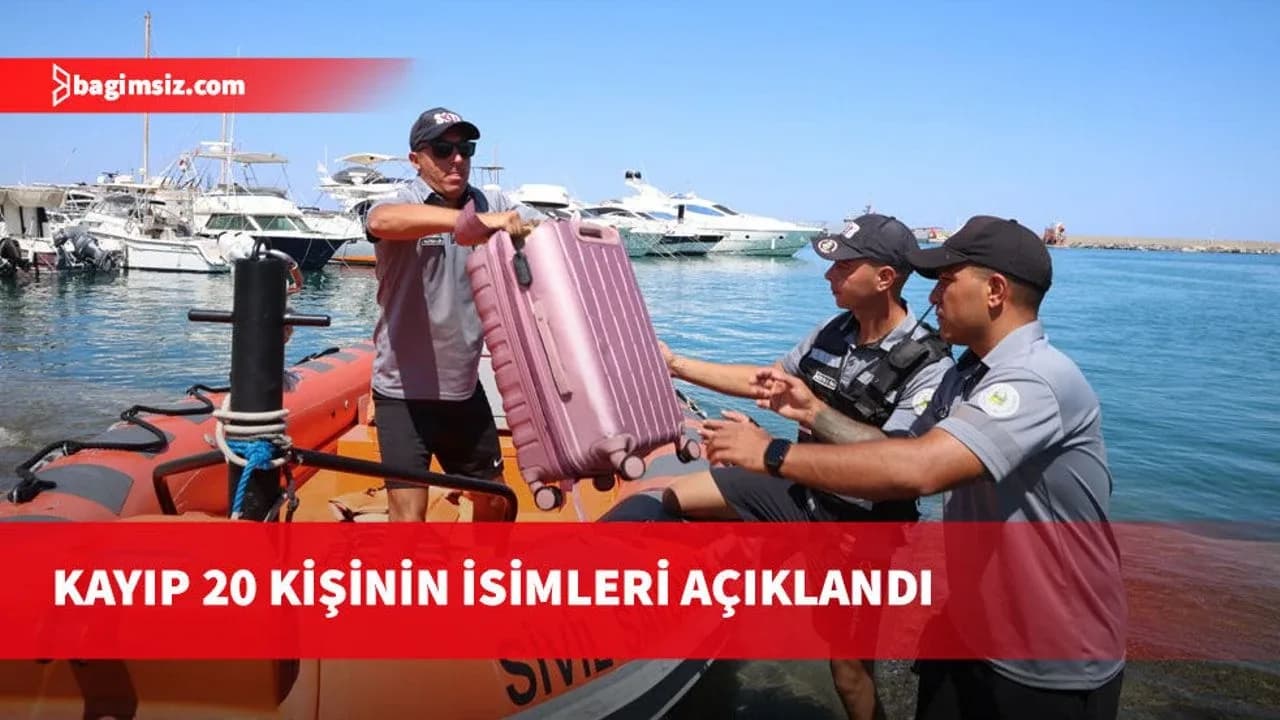 Gemi faciasında son durum: Kayıp sayısının 20 olduğu netleşti...