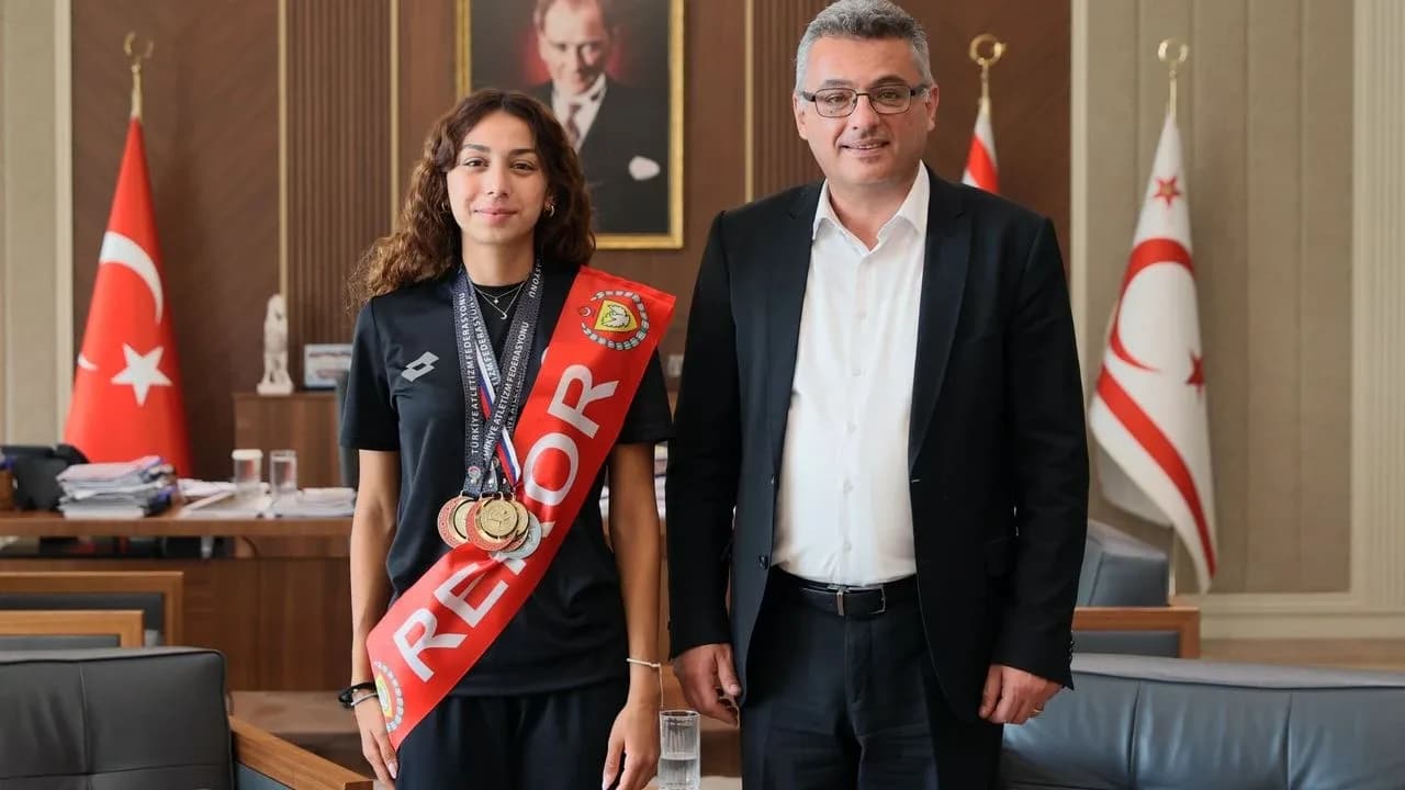 6 KKTC rekorunun sahibi Ada Kafa’nın yeni hedefi Olimpiyatlar
