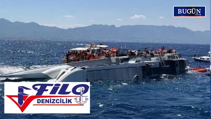 Filo Denizcilik’ten açıklama: Kazanın nedenine ilişkin bilgi verilmedi