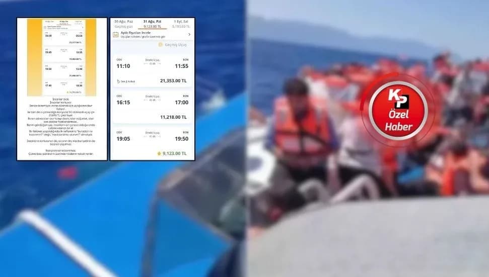 Denizde gemi faciası, havada fahiş fiyat: Mersin-Ercan uçak bileti fiyatı 21 bin TL'yi aştı!