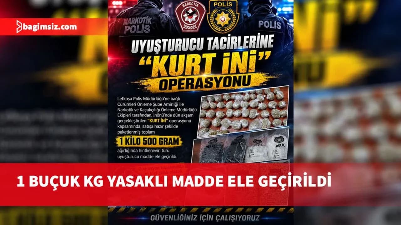 Polis’ten yasaklı madde tacirlerine “Kurt İni Operasyonu”