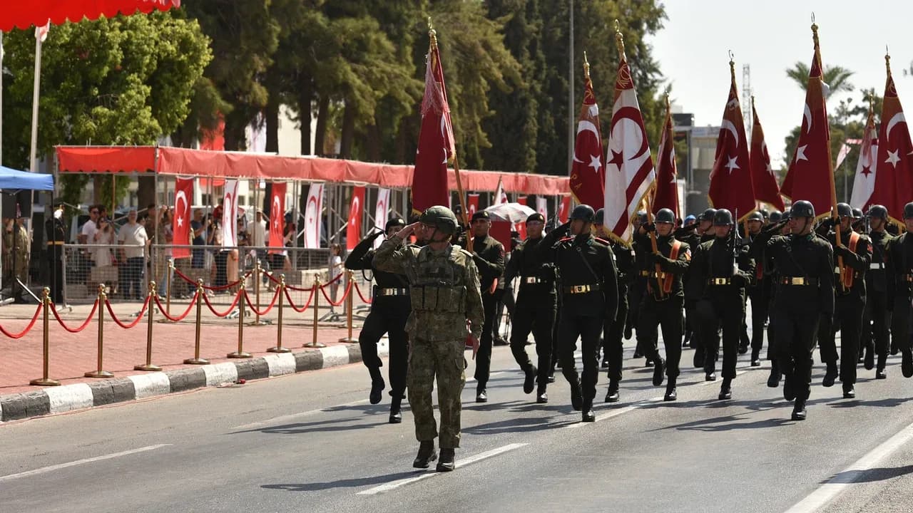 30 Ağustos Zafer Bayramı KKTC’de törenlerle kutlanıyor