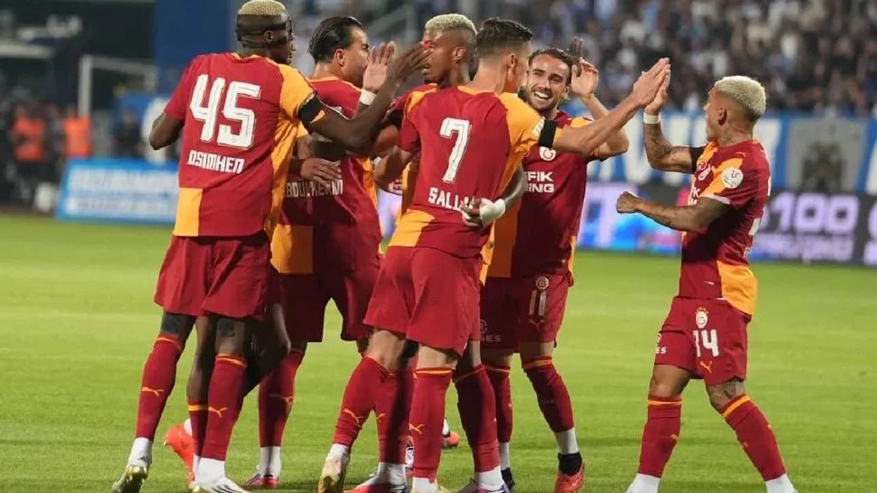 Galatasaray, Erzurum'da şov yaptı