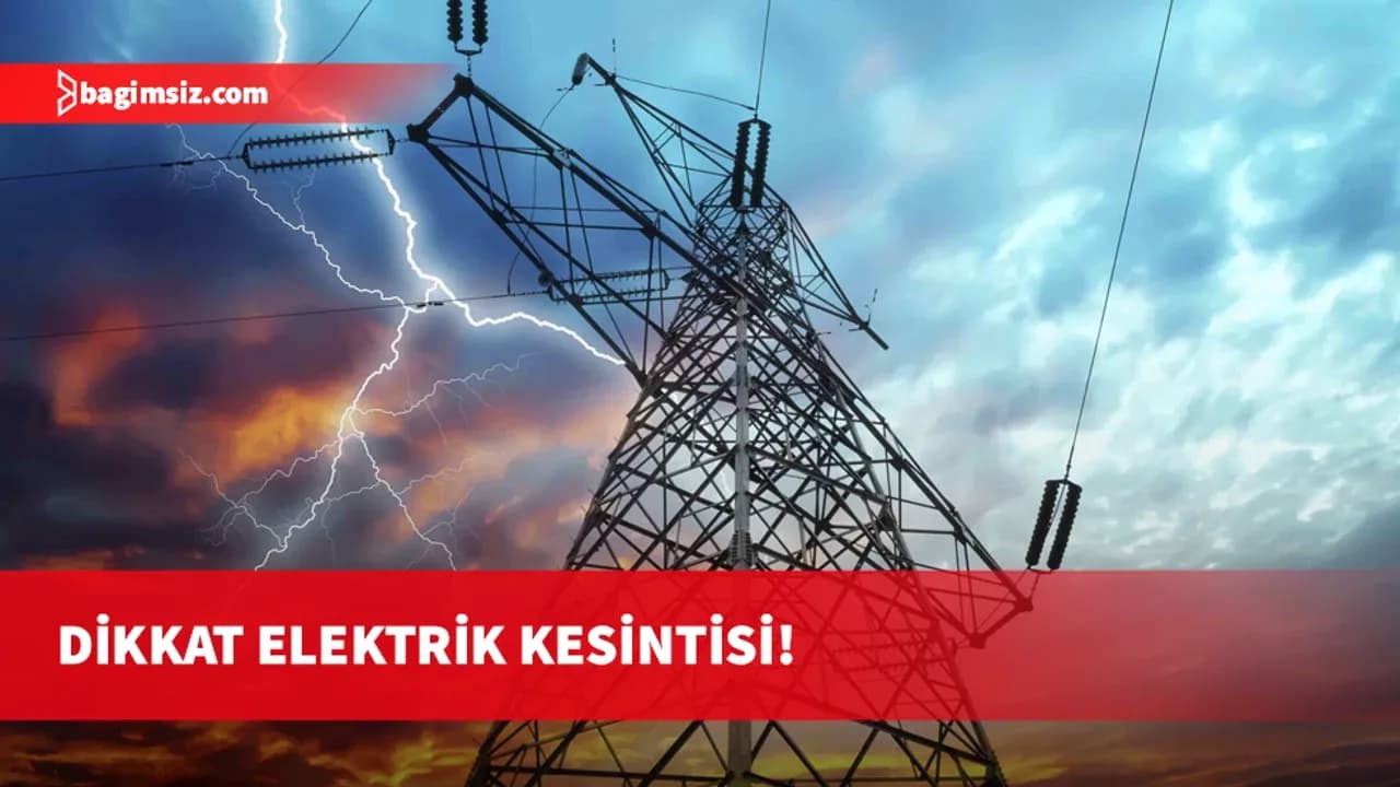 Batıkent ile Gönyeli-Alayköy Ağıllar bölgesinde bugün 6 saatlik elektrik kesintisi