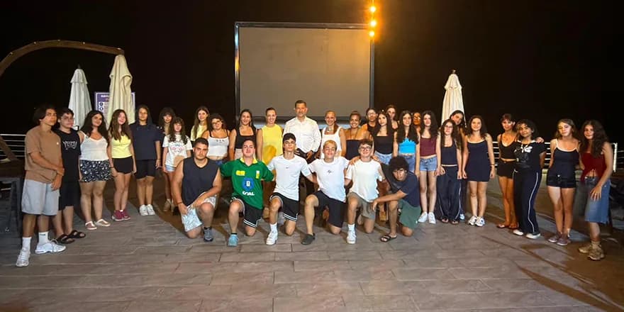 Ekoloji Kampı’nda Başkan Kırok gençlerle buluştu