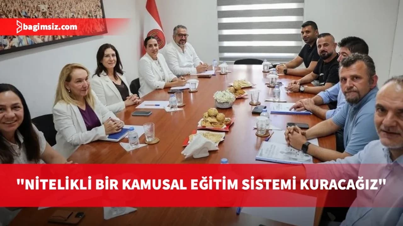 CTP, KTOEÖS heyetini kabul etti: Göç Yasası ve eğitim sorunları masaya yatırıldı