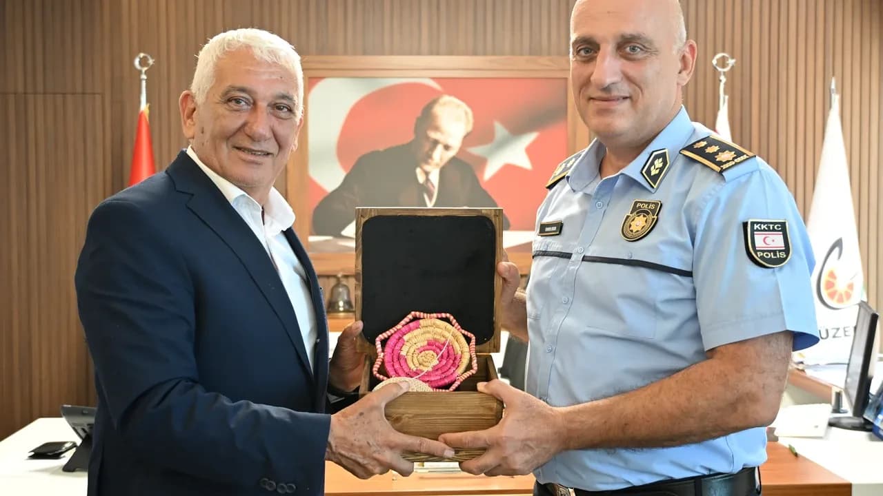 Enver Erem İskele Polis Müdürlüğü’ne atandı: Özçınar’dan başarı dileği