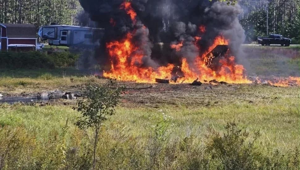 ABD’de F-16 savaş uçağı düştü: Pilot güvenli şekilde kurtuldu