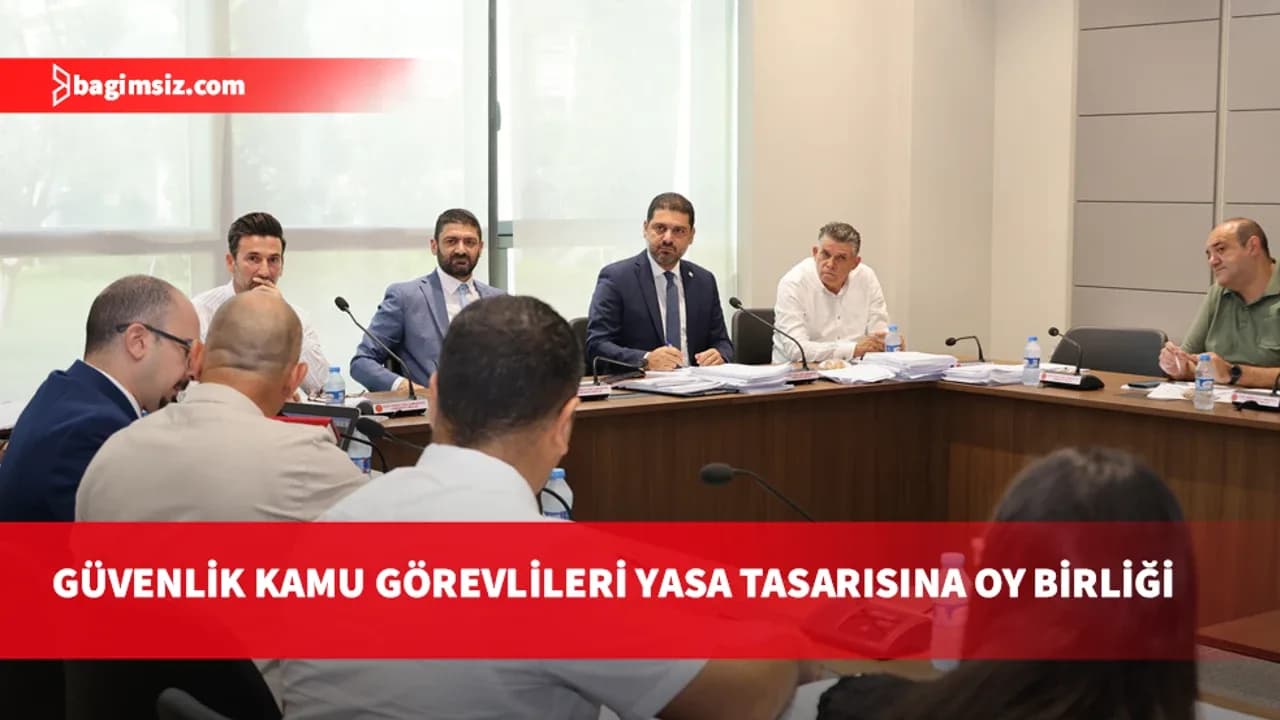Meclis İdari, Kamu ve Sağlık İşleri Komitesi, Güvenlik Kamu Görevlileri (Değişiklik) Yasa Tasarıları'nı görüştü