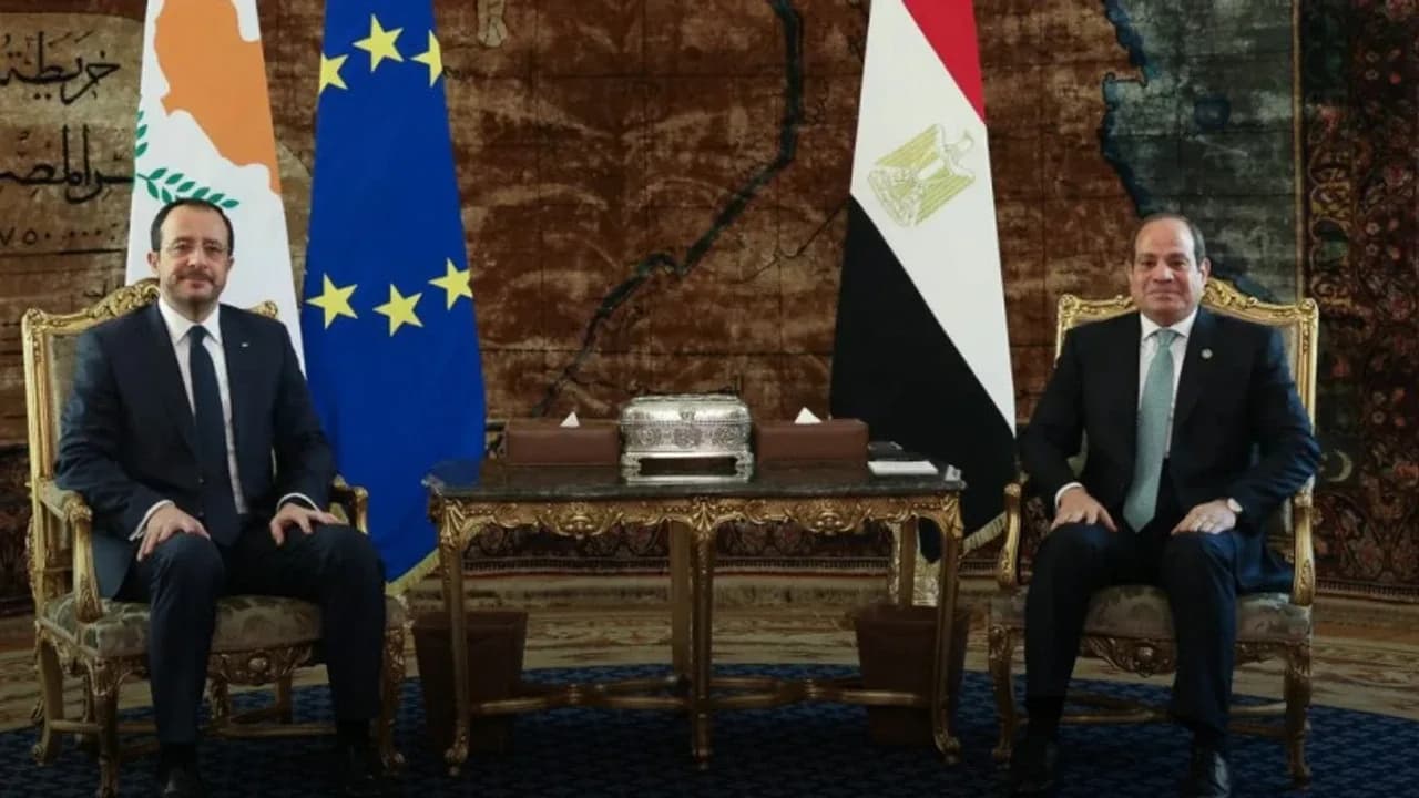 Hristodulidis ile Sisi Mısır’da görüştü: Enerji ve savunma iş birliği masada