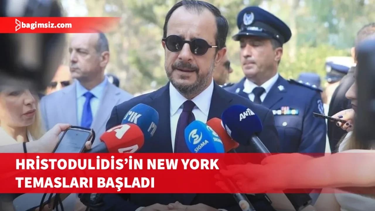 Hristodulidis’in New York temaslarında Kıbrıs gündemi öne çıkıyor