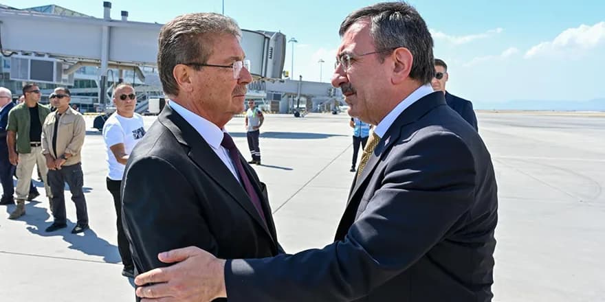 Cevdet Yılmaz taziye ziyareti için adada