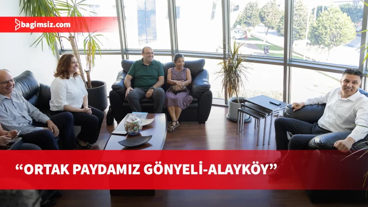 GAB Belediye Başkan adayı Soyalp, GAB Başkanı Amcaoğlu ile bir araya geldi