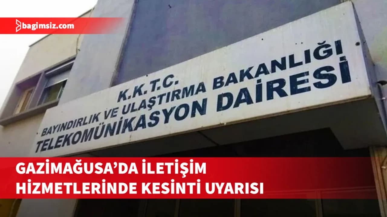 Gazimağusa’da ana dağıtım kablosu tamir edilecek