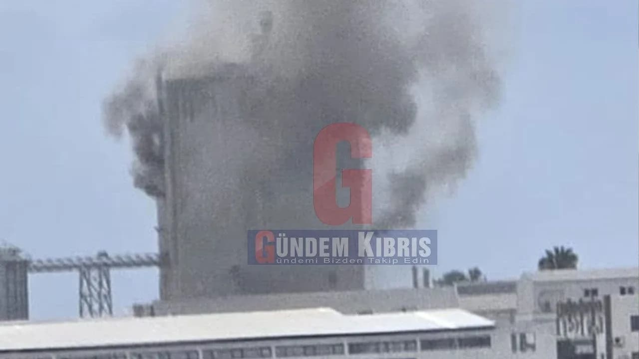 Haspolat’ta fabrika yangını: İtfaiye söndürdü, mahsur kalan kişiyi kurtardı
