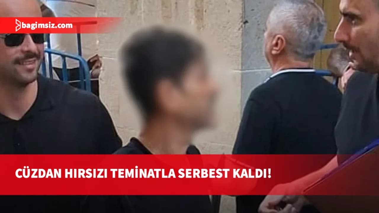 Paraları alıp cüzdanı çöpe attı, teminatla serbest kaldı!