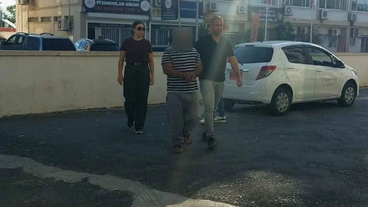 Gazimağusa'da yasaklı madde ile yakalanan zanlı mahkemeye çıkarıldı!