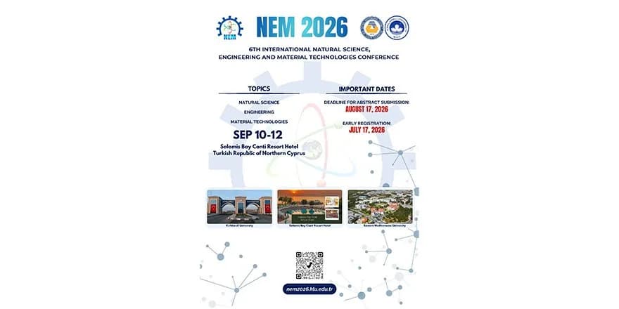Bilim dünyası, DAÜ iş birliğinde NEM2026 için Kıbrıs’ın kuzeyinde buluşuyor