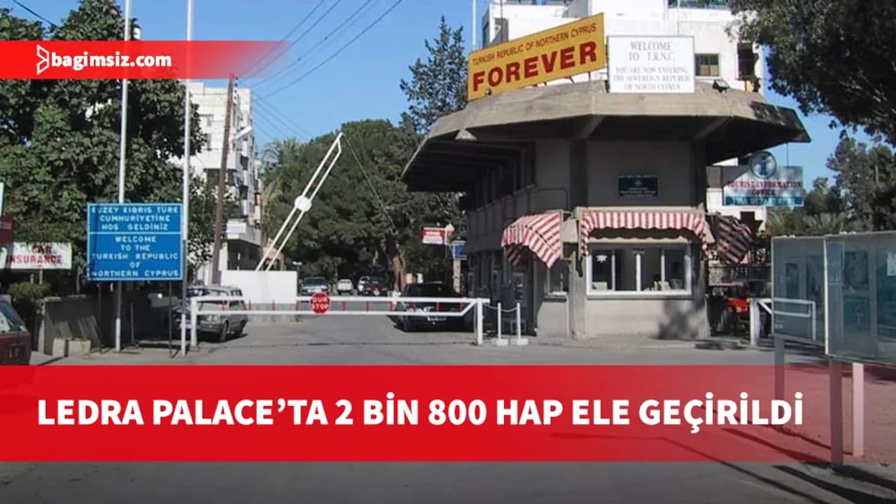 Ledra Palace Kara Geçiş Kapısı’nda yeşil reçeteli 2 bin 800 hap ele geçirildi, iki tutuklu