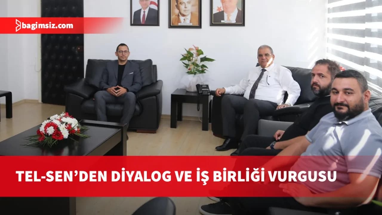 Bakan Sucuoğlu, TEL-SEN Yönetim Kurulu’nu kabul etti