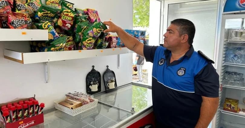 Geçitkale-Serdarlı Belediyesi’nden 4 köyde 6 okul kantinine denetim