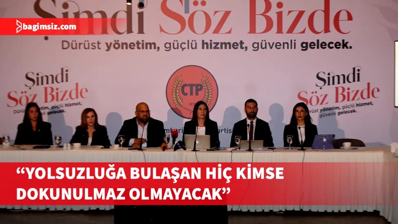 CTP, “Yolsuzlukla Mücadele Stratejisi”ni paylaştı