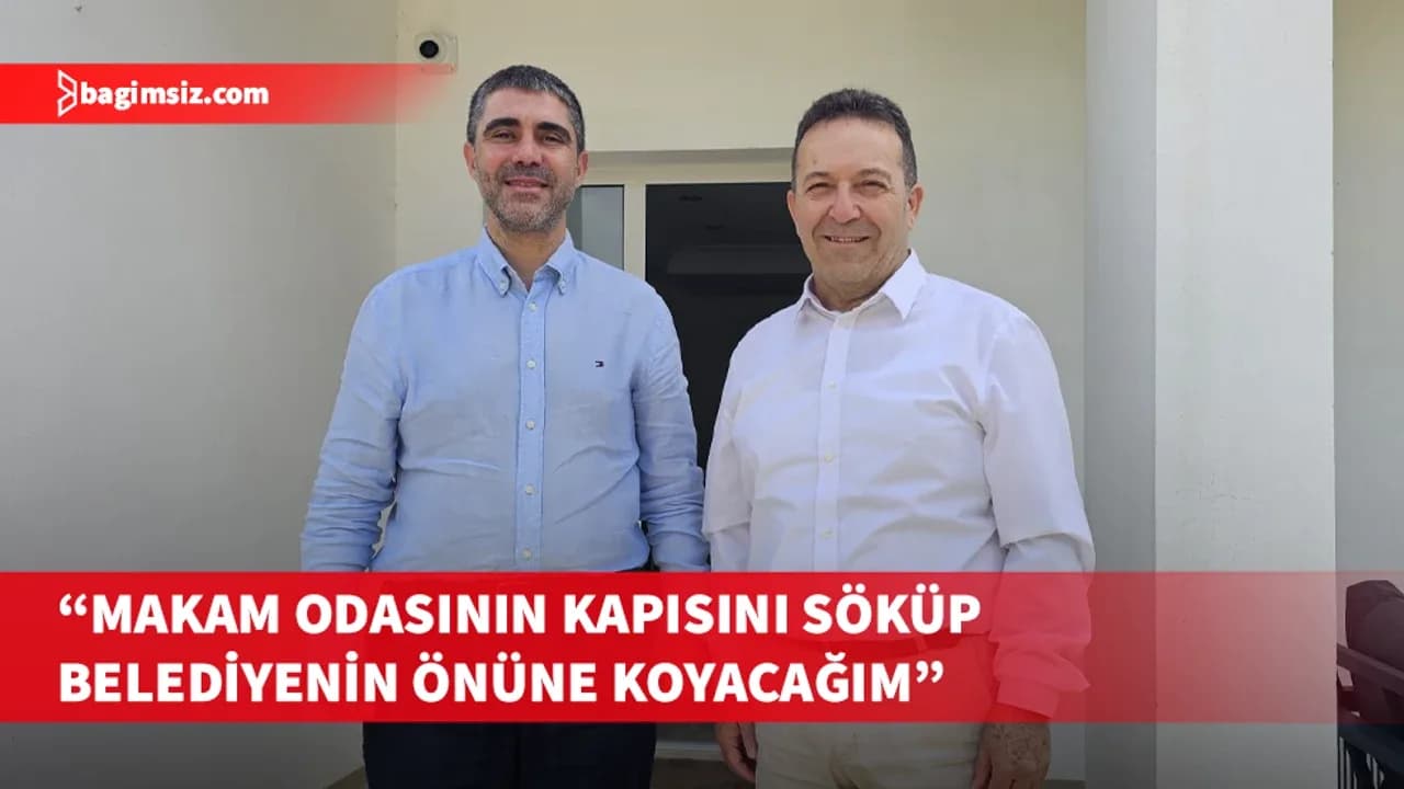 UBP LTB Başkan Adayı Aktunç, Bağımsız Gazete'yi ziyaret ederek hedeflerini anlattı