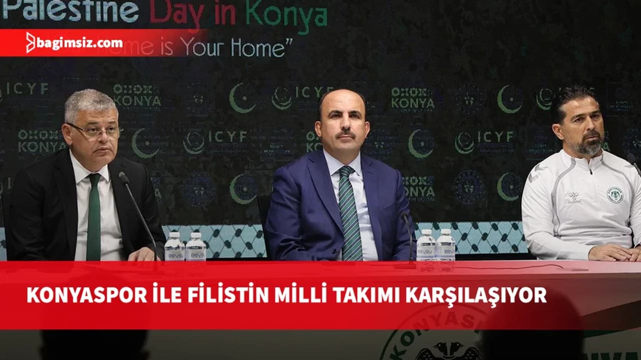 Konyaspor ile Filistin Milli Takımı karşı karşıya gelecek