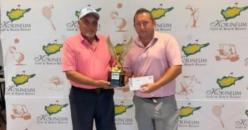 BAU Açık Golf Turnuvası Şampiyonu Daniel Sims
