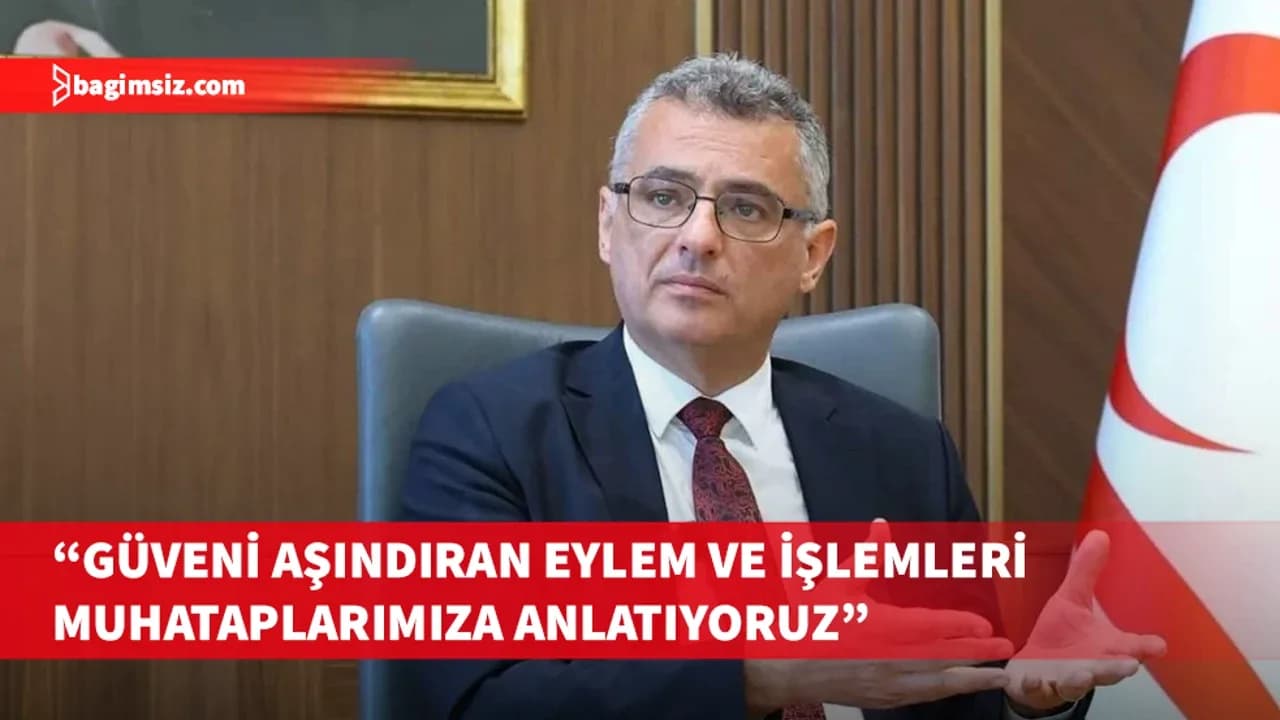 Erhürman, Holguin’in “Düşmanca ortamdan müzakere doğmaz” sözlerini yeniden gündeme taşıdı