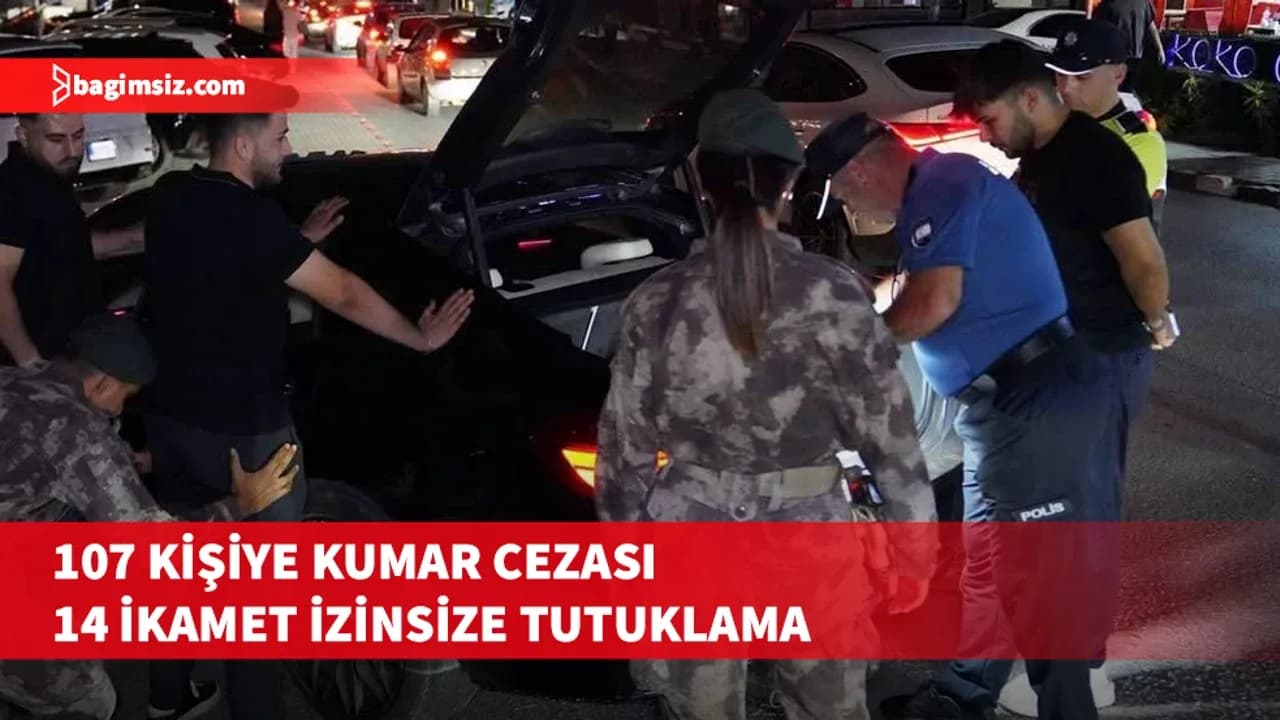 Lefkoşa, Gazimağusa, Girne, Güzelyurt ve İskele'de kapsamlı asayiş denetimleri gerçekleştirildi