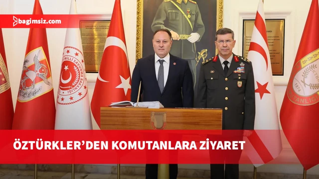 Öztürkler Korgeneral İnaltekin ile Tümgeneral Bilir’i ziyaret etti