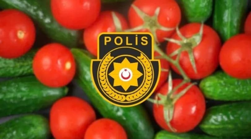 Yüklü miktarda kaçak domates ve salatalık ele geçirildi: 1 tutuklu