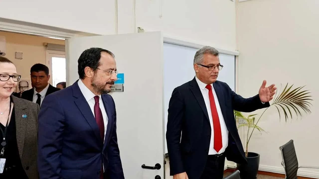 Erhürman ile Hristodulidis görüşmesi tamamlandı