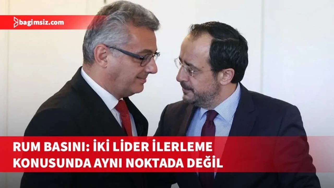 Rum Basını: Erhürman ve Hristodulidis aynı görüşmeden farklı sonuçlar çıkardı