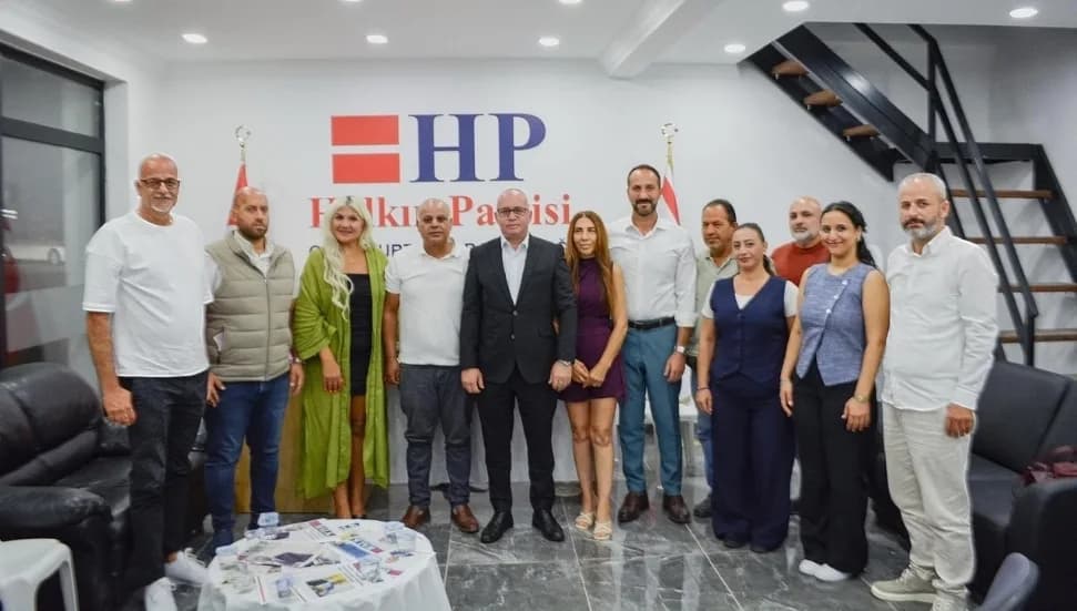 CTP Güzelyurt İlçesi, Halkın Partisi Güzelyurt İlçesi’ni ziyaret etti
