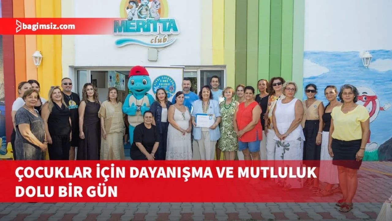 SOS çocukları için anlamlı sosyal sorumluluk etkinliği