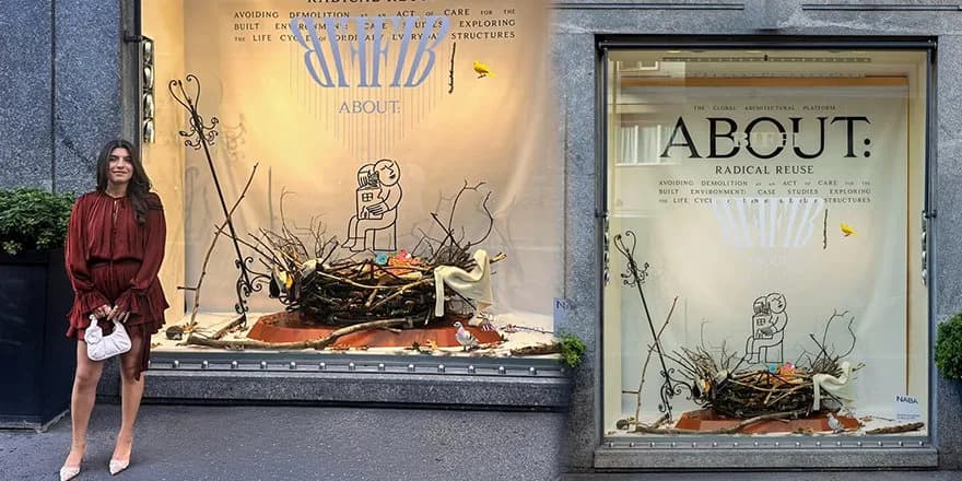 24 yaşındaki Kıbrıslı tasarımcı Aysel Ballıkaya’dan Milano Moda Haftası’nda “Radical Reuse” vitrini