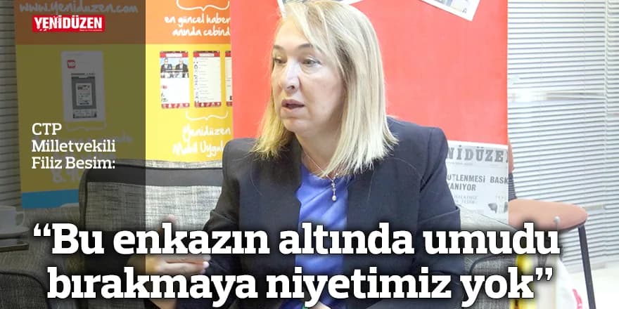 “Bu enkazın altında umudu bırakmaya niyetimiz yok”