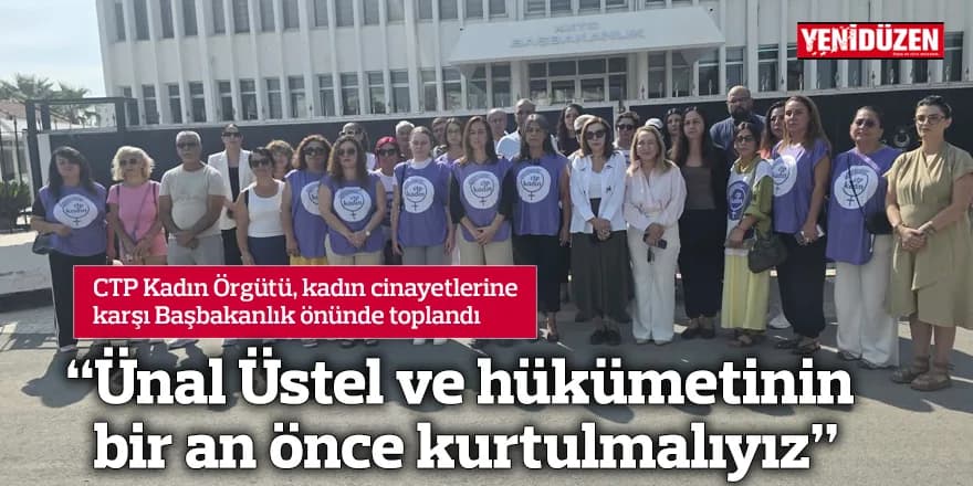 “Ünal Üstel ve hükümetinin bir an önce kurtulmalıyız”