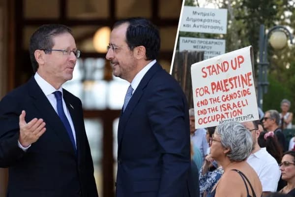 Herzog ziyareti Güney’de siyasi kavgaya dönüştü: DİSİ ile AKEL karşı karşıya
