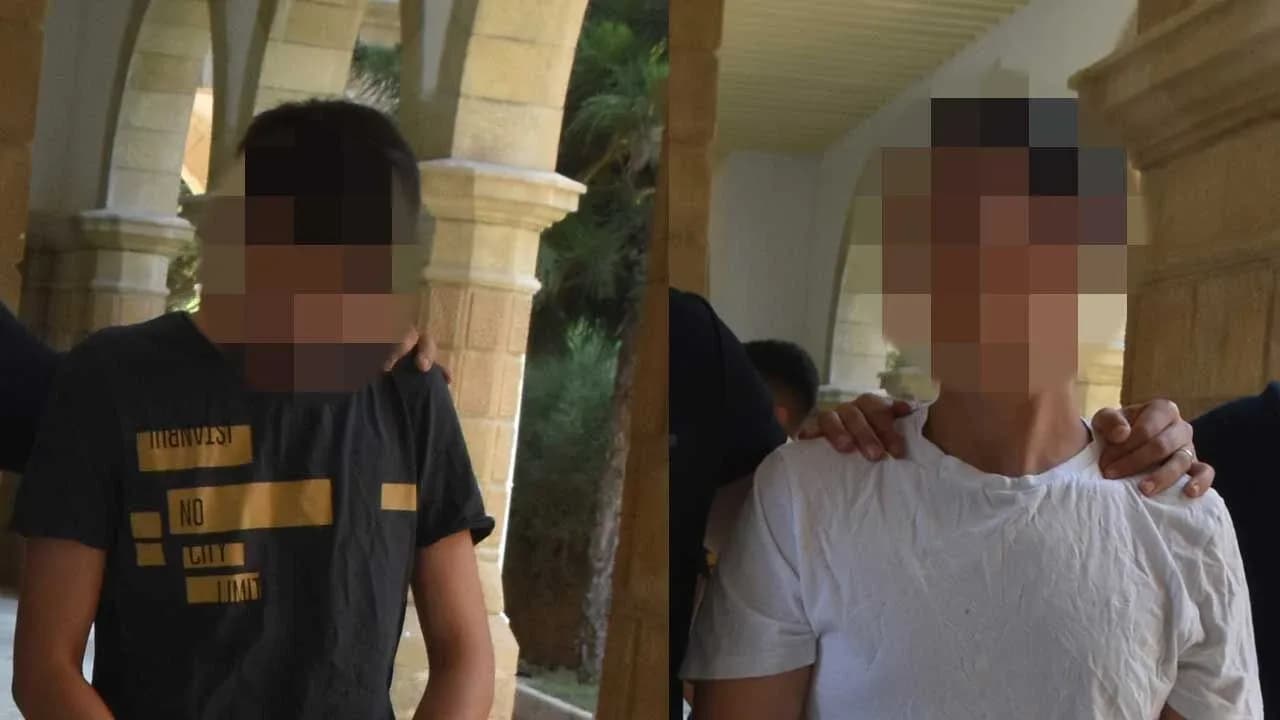 Galeriyi kundakladılar, Ercan’da yakalandılar