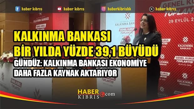 Kalkınma Bankası Olağan Genel Kurulu yapıldı