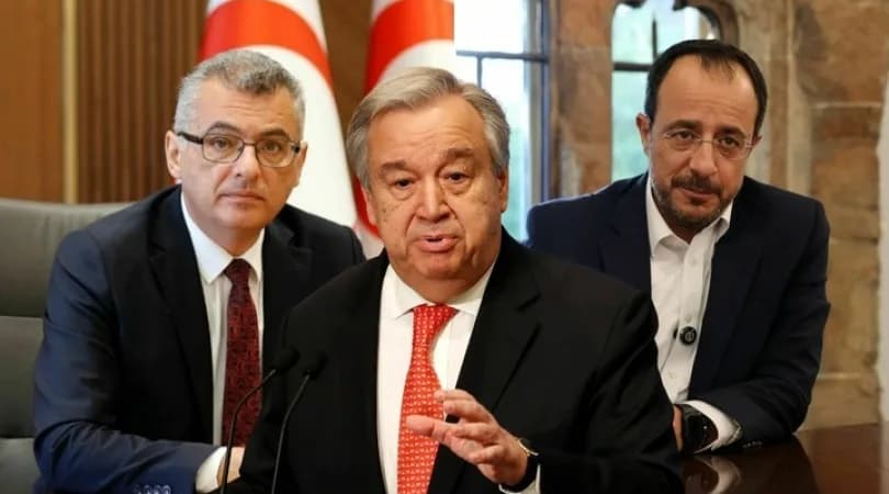 Guterres liderlerle ayrı ayrı görüşecek: Üçlü görüşme olanağını arayacak