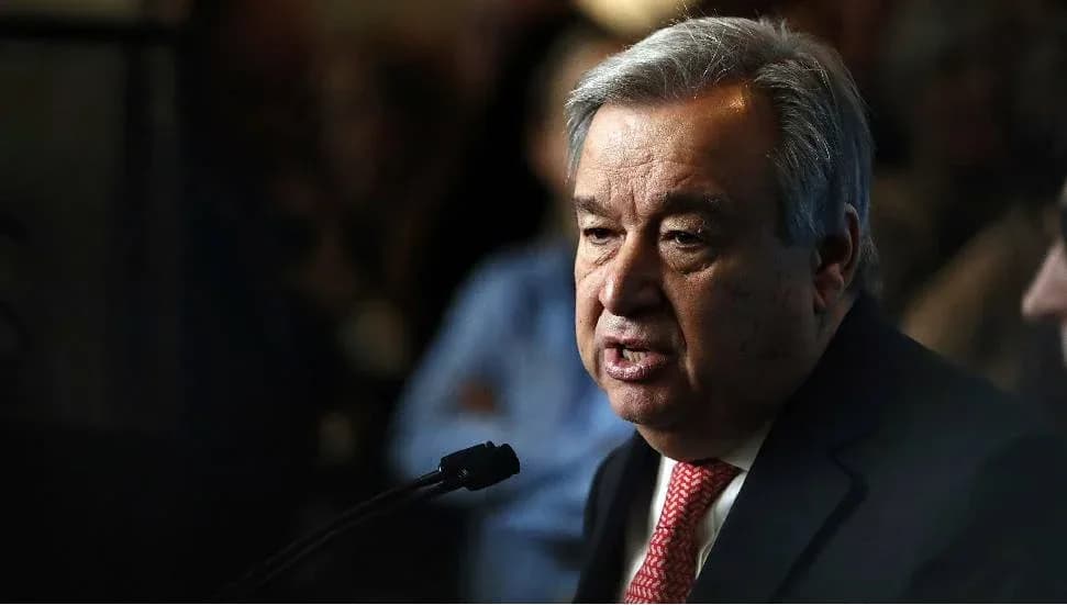 Rum yönetimi, Antonio Guterres’in “Ankara’dan yeşil ışık beklediği” görüşünde