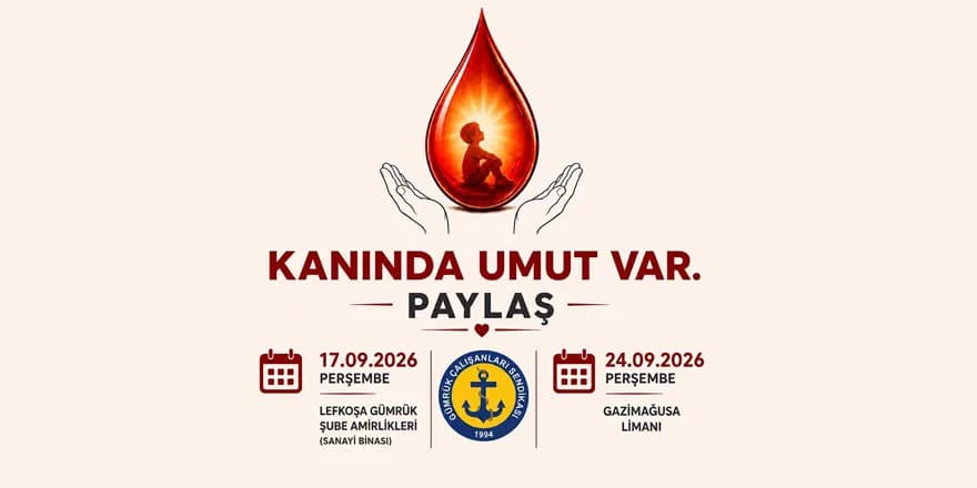 GÜÇ-SEN, üyelerini ve halkı kan bağışı yapmaya çağırdı