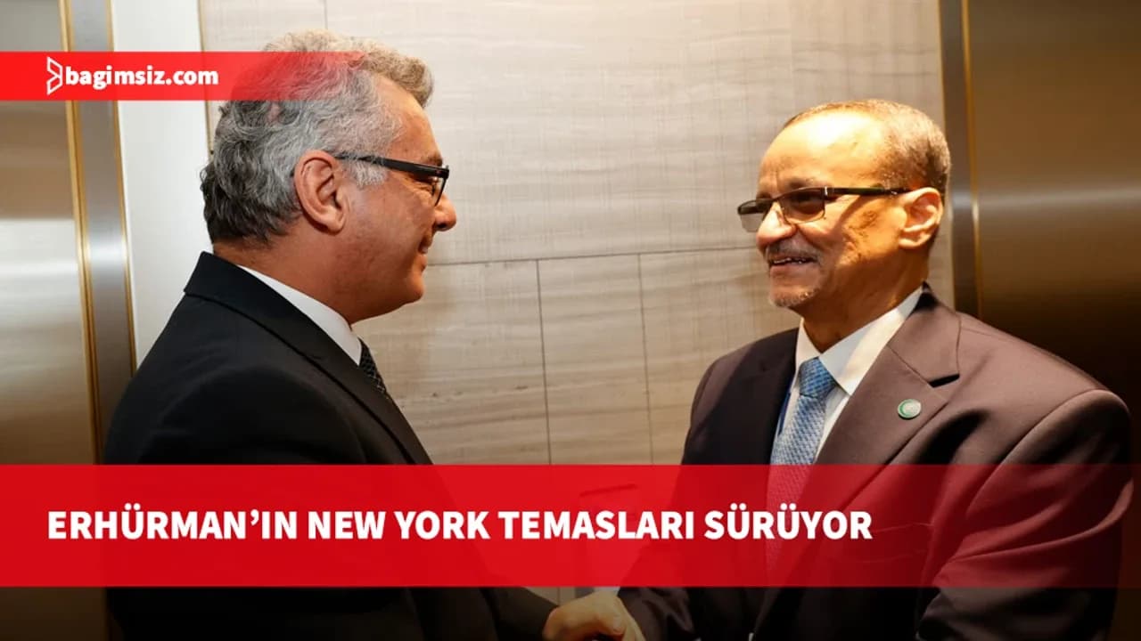 Cumhurbaşkanı Erhürman, İslam İşbirliği Teşkilatı Genel Sekreteri İsmail Vild eş-Şeyh Ahmed ile görüştü