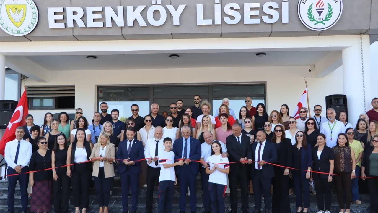 Erenköy Lisesi’nin yeni binaları eğitime açıldı