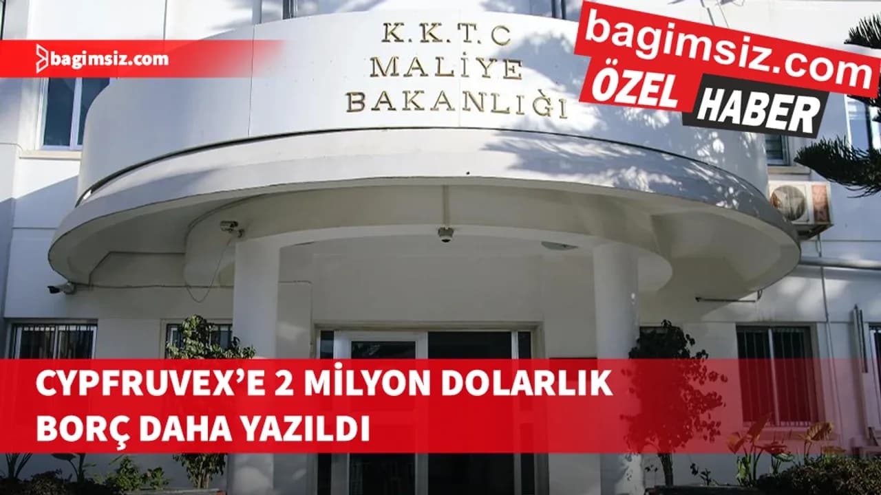 Cypfruvex için Eylül ayı içinde alınan üç ayrı borcun toplamı 625,1 milyon lirayı aşan tutarda borç alındı