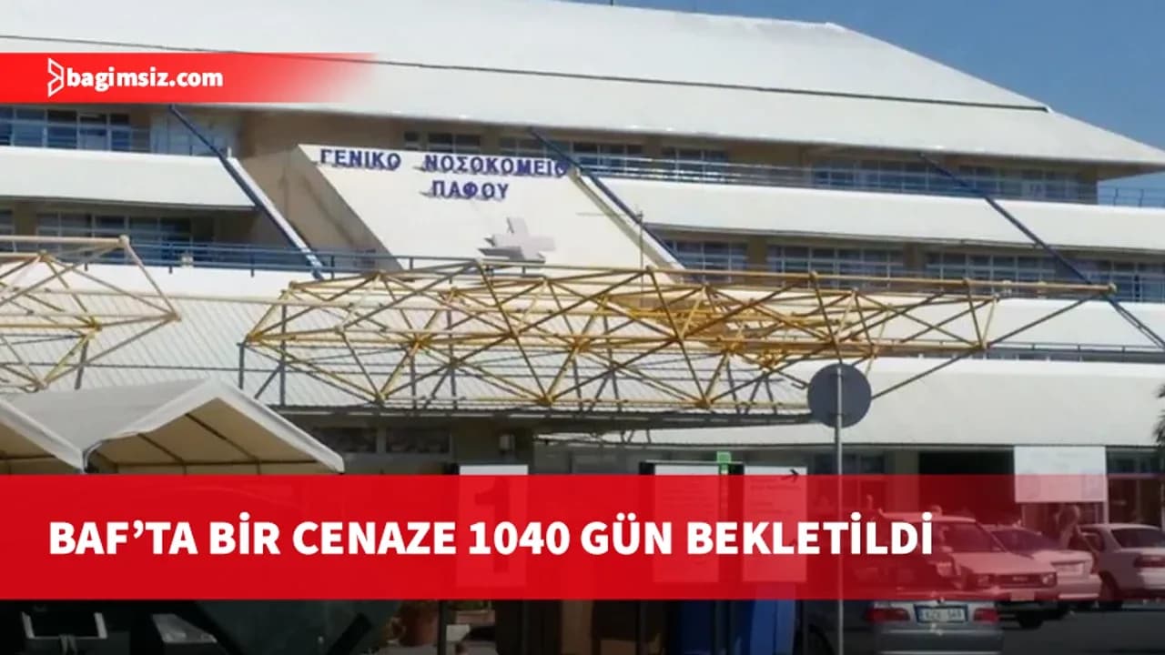 Baf morgunda bir cenaze üç yıla yakın süre bekletildi